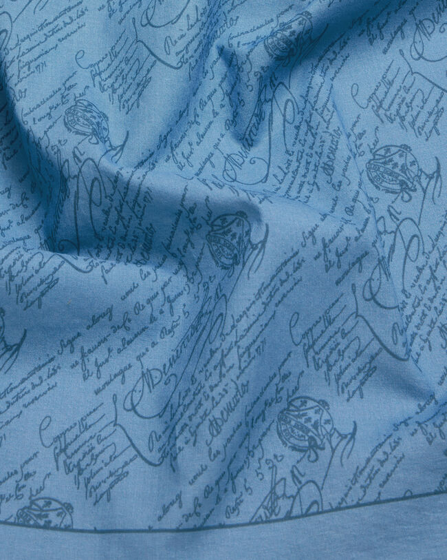 Mouchoir de poche Motif Scritto, Woad, hi-res