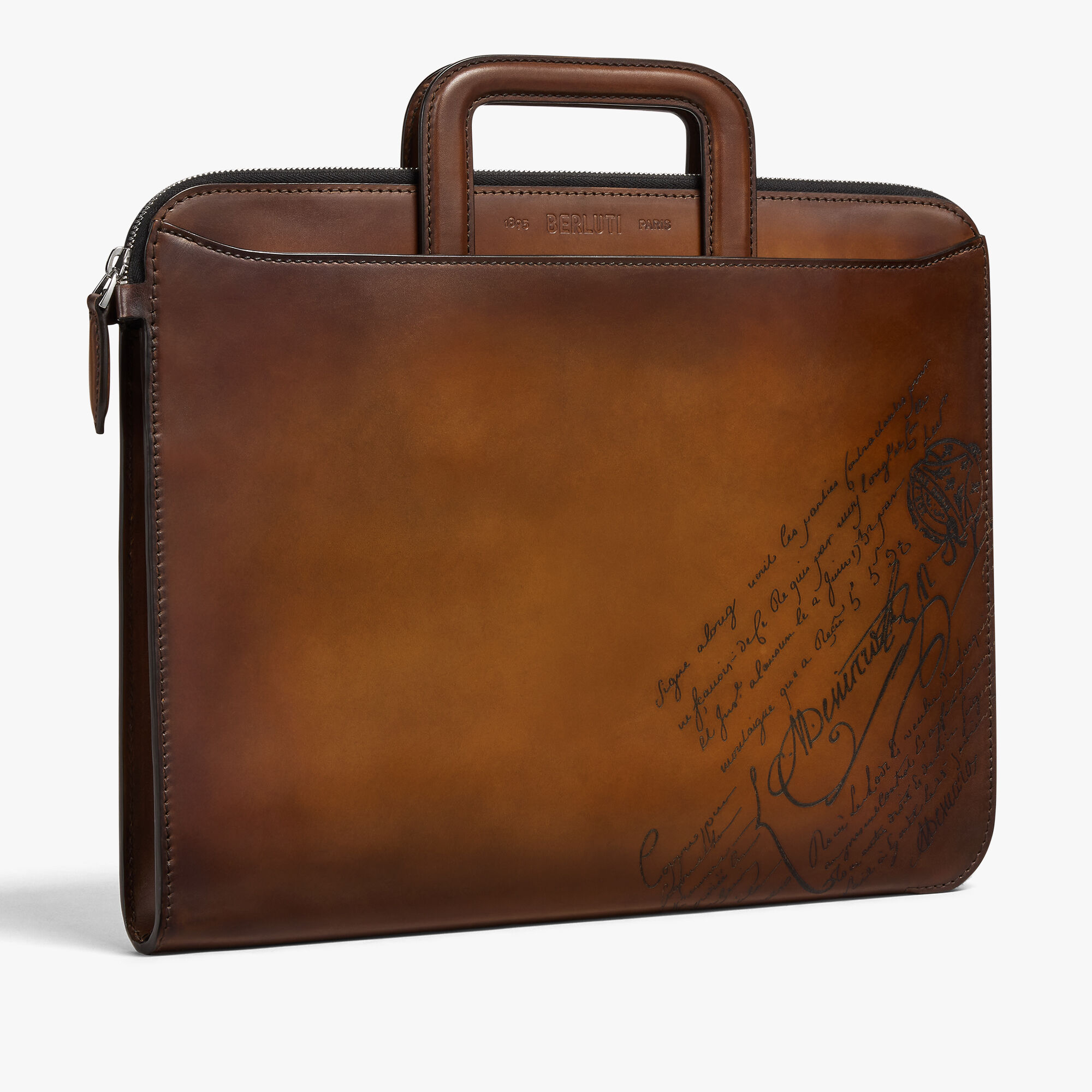 Berluti ベルルッティ パースペクティブ ブリーフケース ビジネスバッグ 楽天市場】ベルルッティ Berluti プリズム スクリット ブリーフ