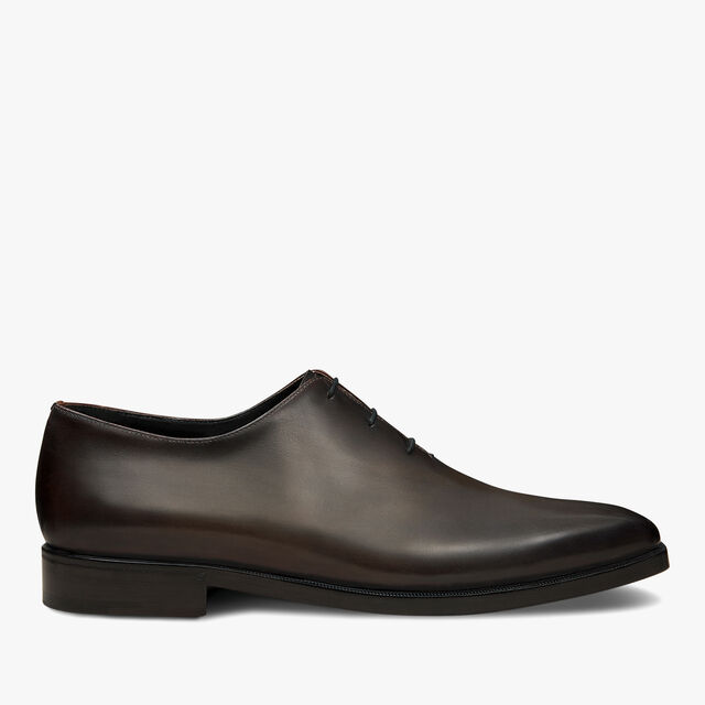 Alessandro Demesure Leather Oxford, NERO GRIGIO, hi-res 1