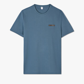 T-Shirt Avec Détail En Cuir