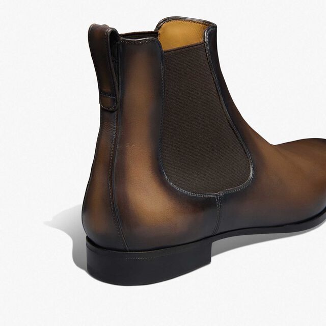 Démesure Flex Leather Boot, NERO LEGNO, hi-res 5
