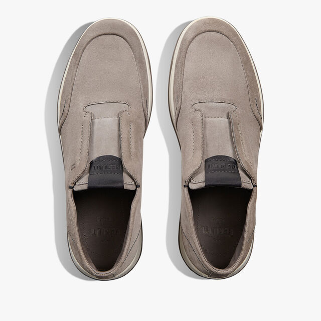 Echappée Suede Calf Slip On, GREY, hi-res 3
