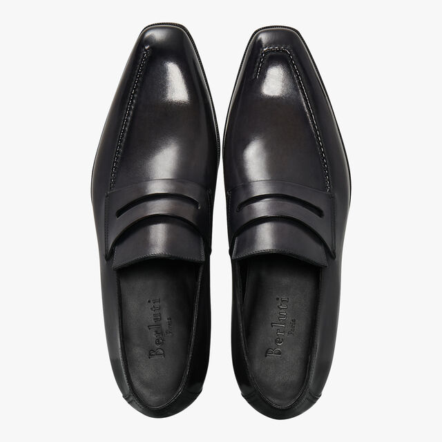 Andy Démesure Leather Loafer, GRAPHITE, hi-res