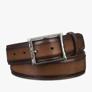 Ceinture Classic En Cuir - 35 MM, TOBACCO BIS, hi-res