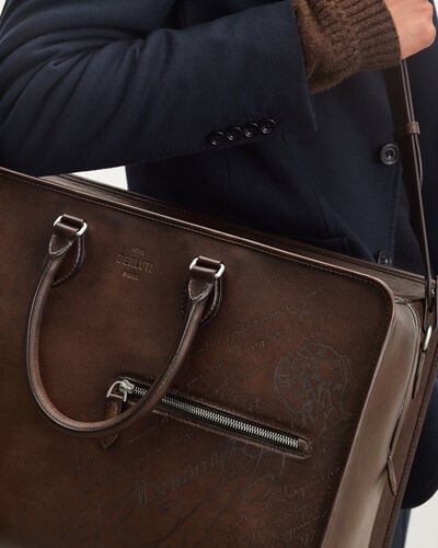 Overnight旅行袋, Soft Brown, hi-res