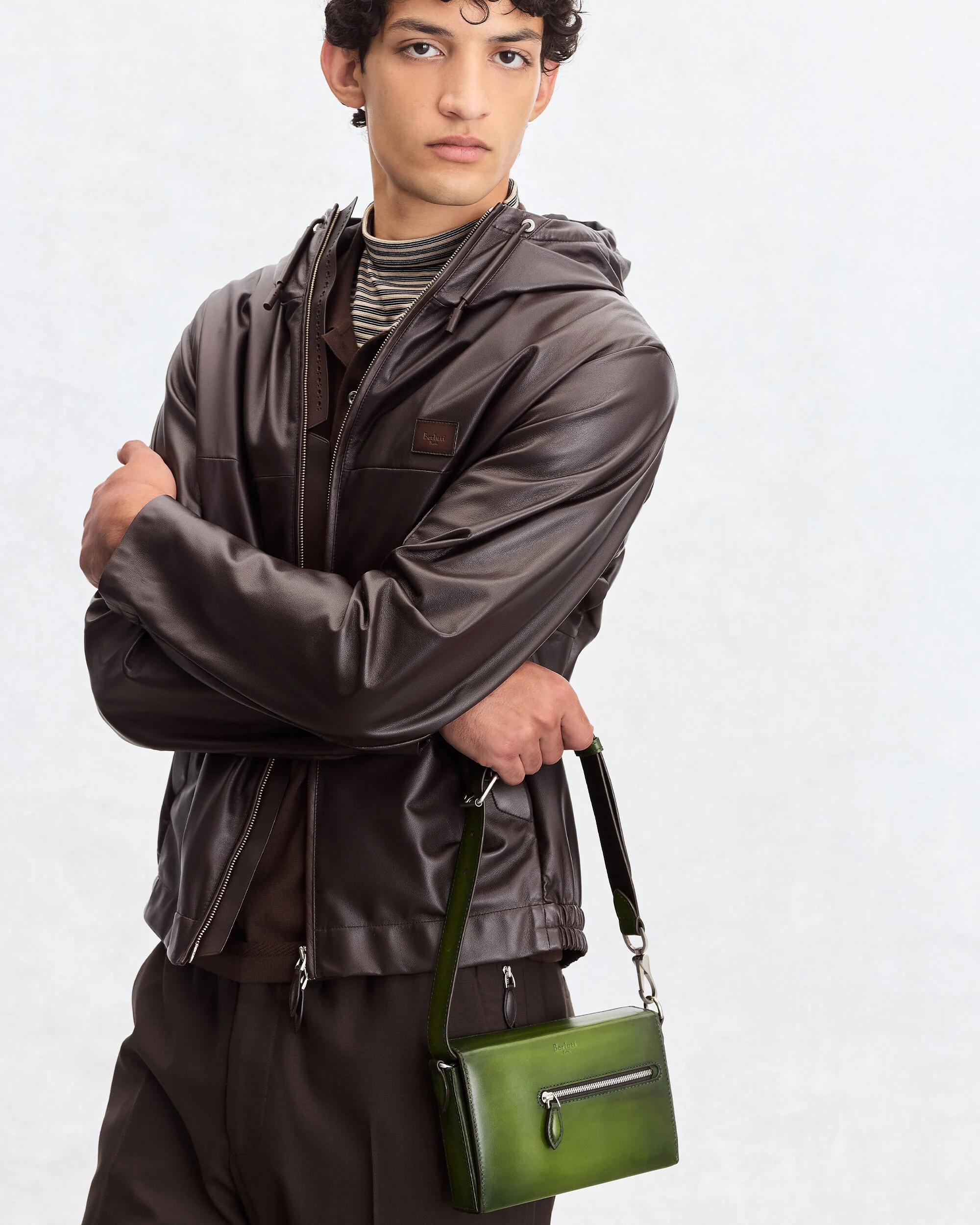 1 Jour De Poche邮差包, Racing Green, hi-res