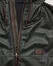 Ultralight Fly Scritto  Leather Hooded Blouson, Graphite, Image 1