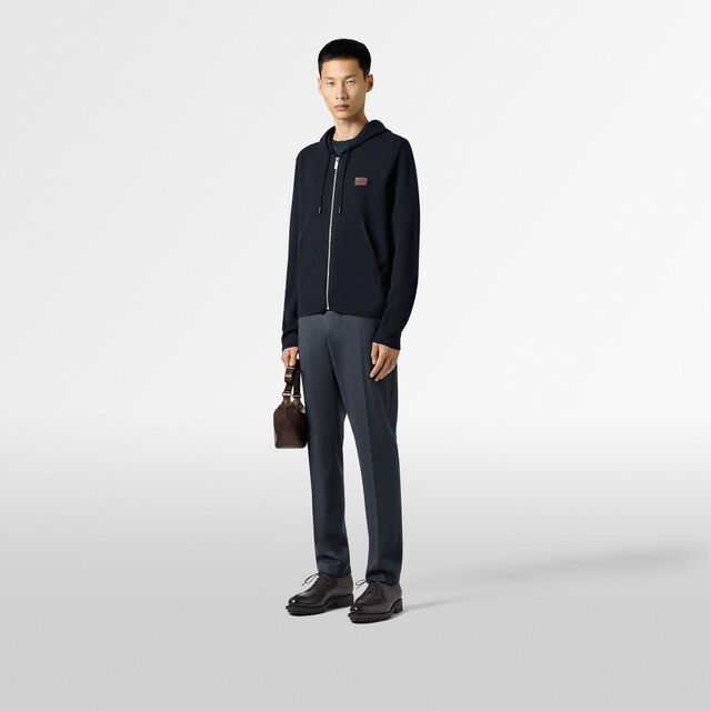 Shadow  Zip-Up Hoodie, NAVY, hi-res 4