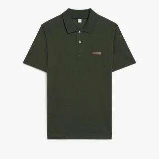 Leather Tab Polo Leather Tab Polo
