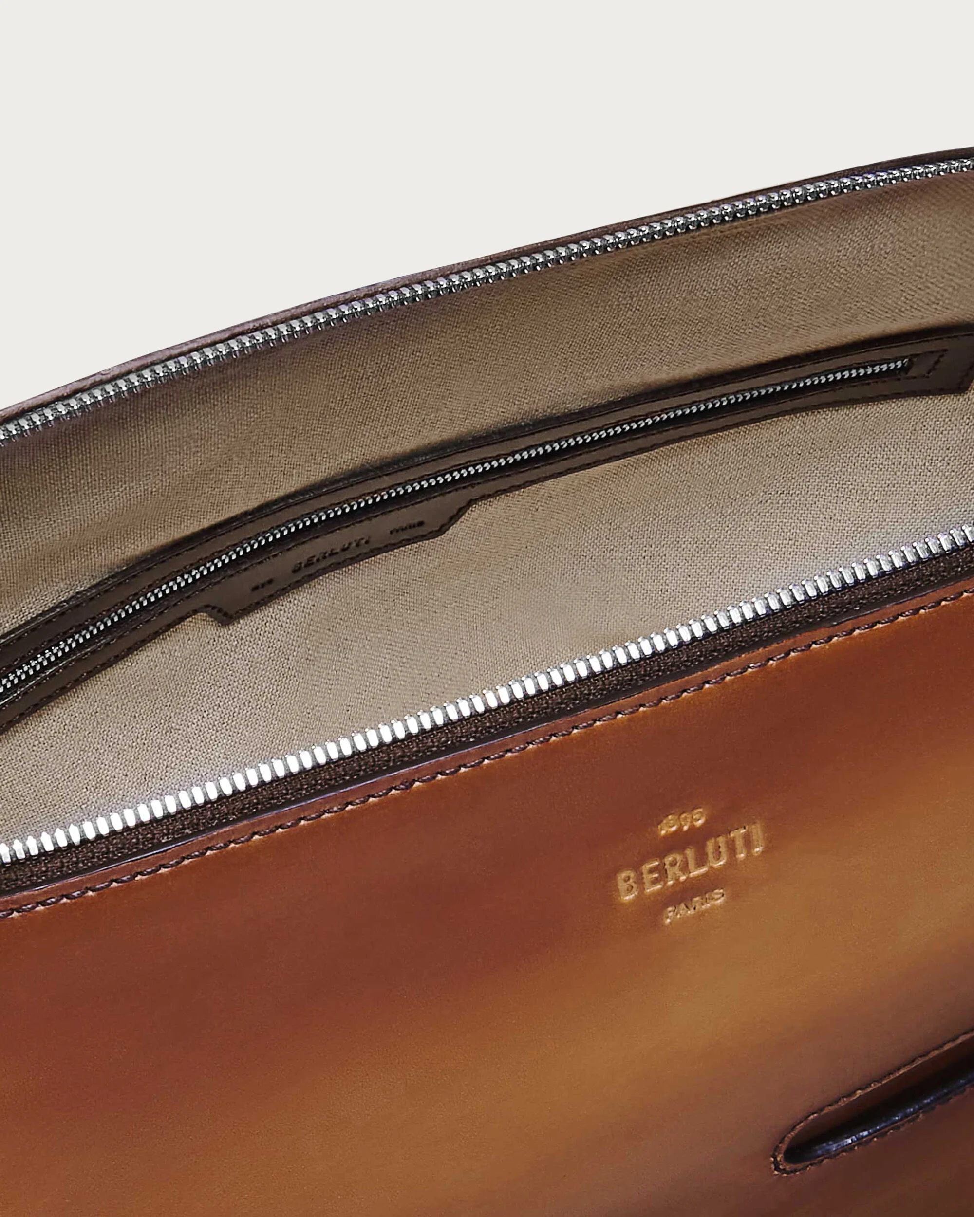 Toujours Soft Zipped Hobo Messenger, Ice Gold, hi-res