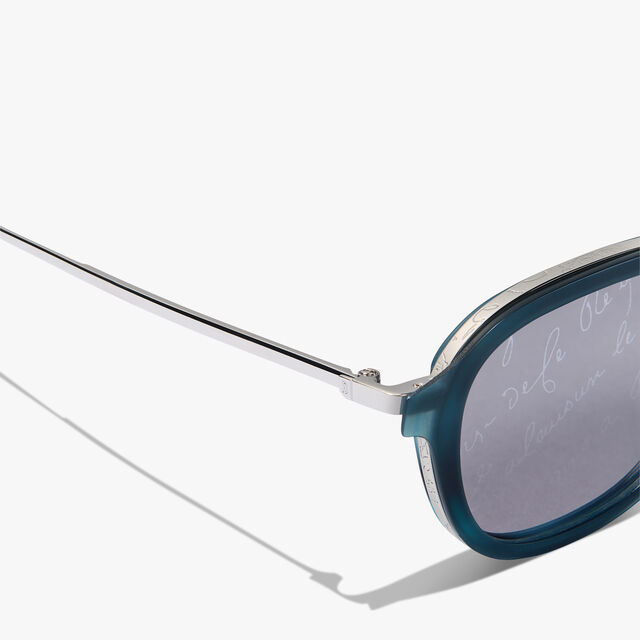 Equinox Metal And Acetate Sunglasses, ROTHKO + SCRITTO LIGHT GREY, hi-res 3