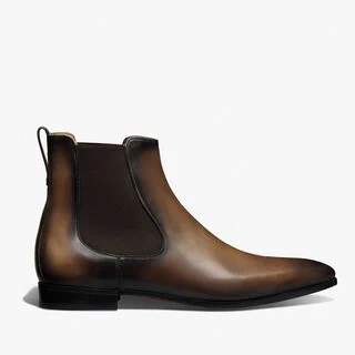 Démesure Flex Leather Boot, NERO LEGNO, hi-res