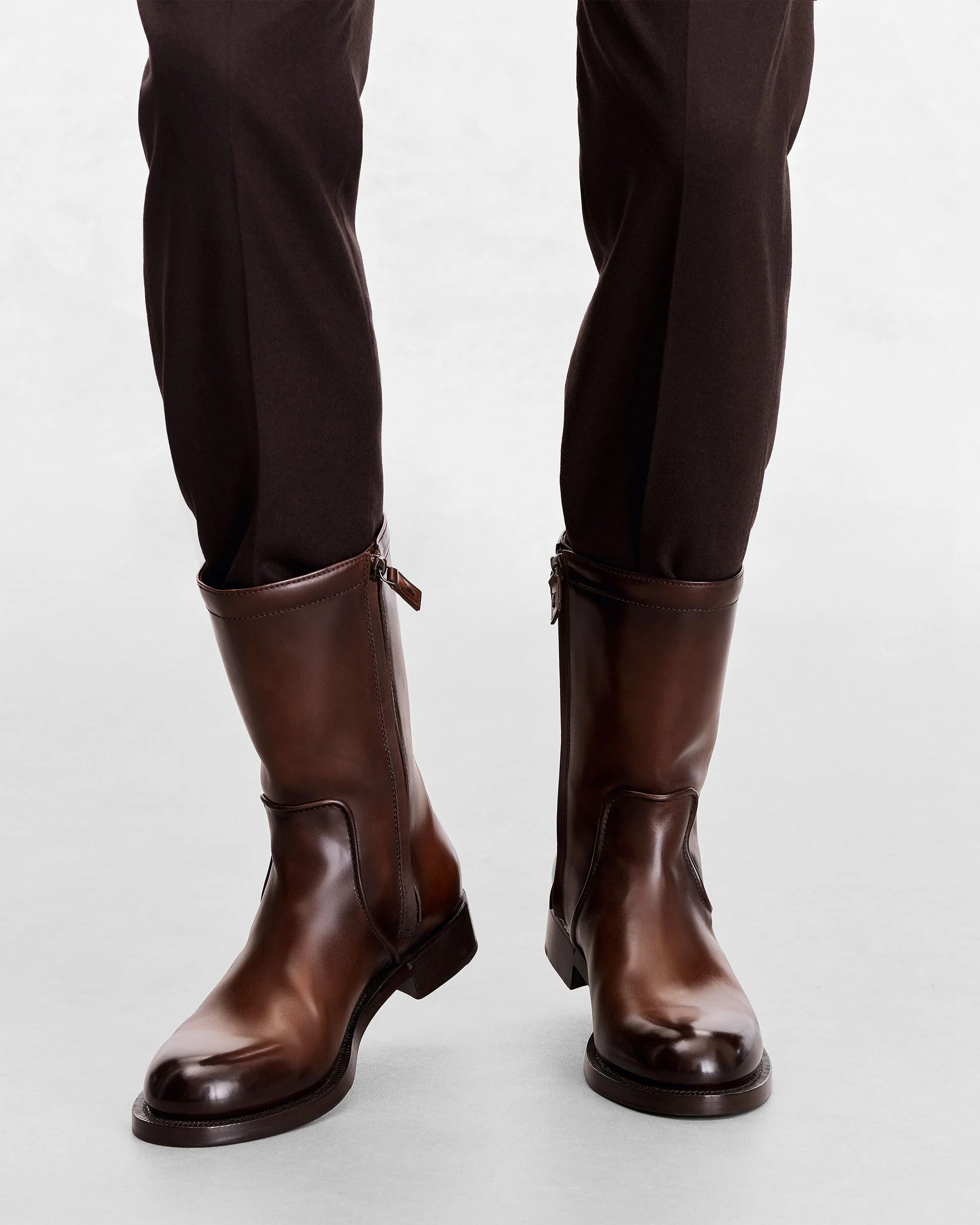 Botte Rombo, Marrone Intenso, hi-res