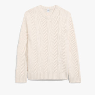 Winter Cable Knit Crewneck