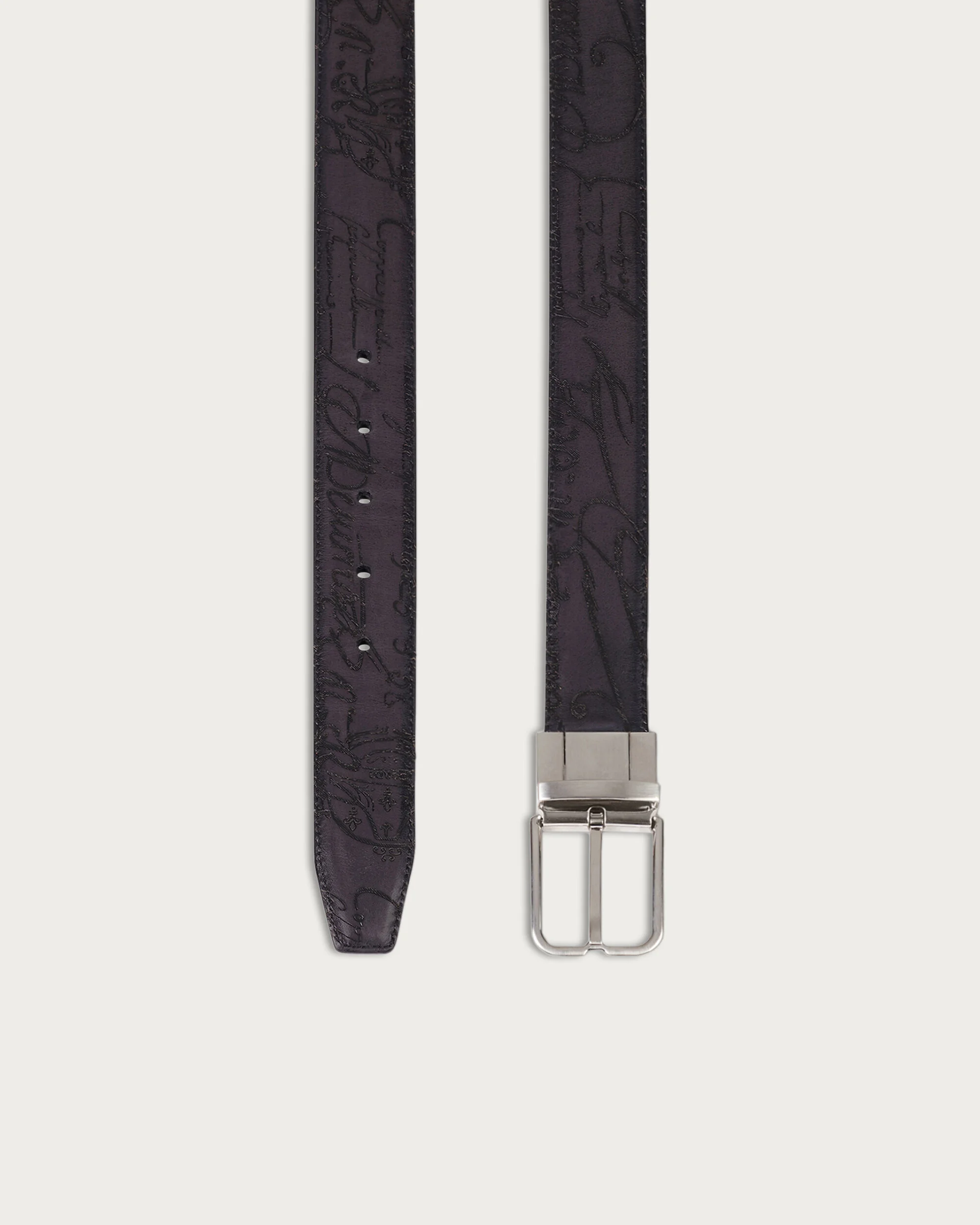 Essence Reversible Belt, Nero & Tobacco Bis, hi-res