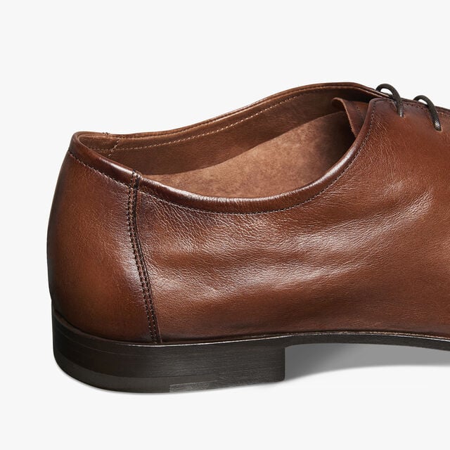 Lorenzo Kangaroo Leather Oxford, TABACCO, hi-res 5