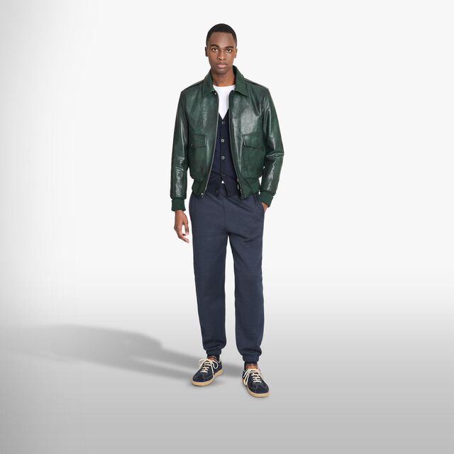 Patina Flight Jacket, DEEP GREEN, hi-res 5