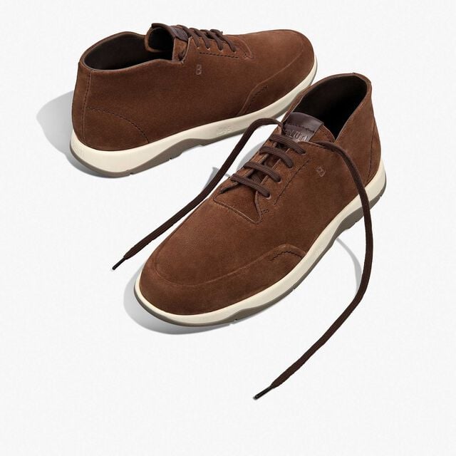 Échappée Suede Mid Top Derby, DOWN TOWN BROWN, hi-res 7