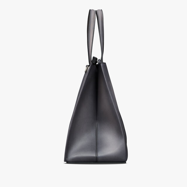 Luti 38 Leather Tote Bag, LIGHT ALUMINIO, hi-res 5