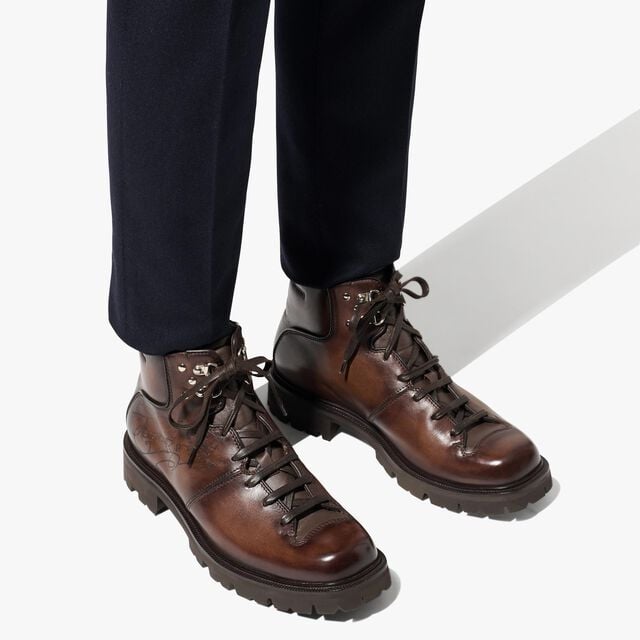 Brunico Leather Boot, MARRONE INTENSO, hi-res 7
