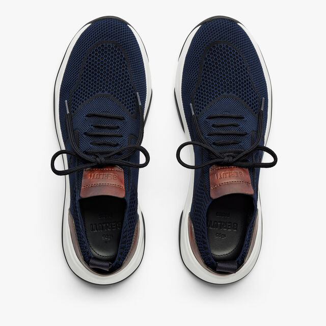Shadow Knit And Leather Sneaker