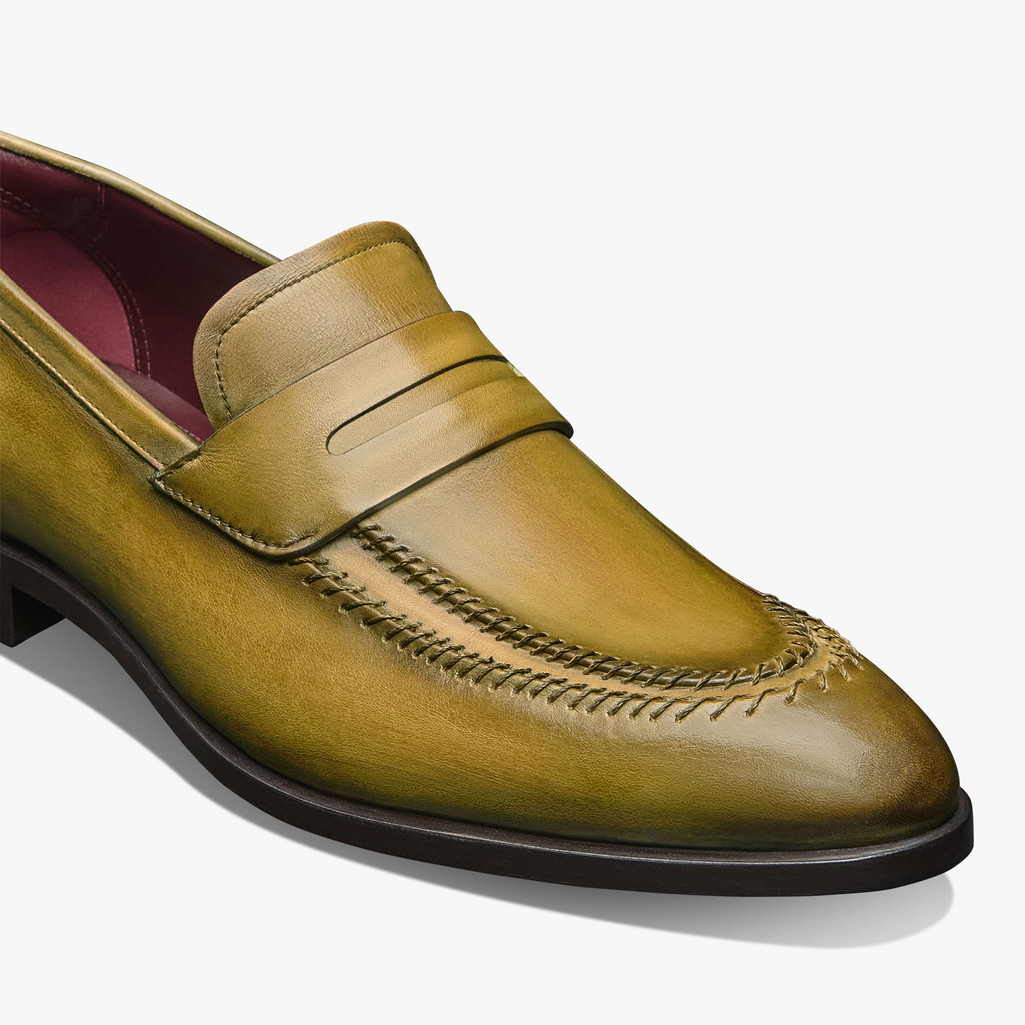 Rapiécé-Reprisé Leather Loafer | Berluti