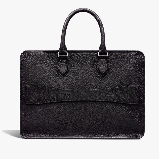 Un Jour Leather Briefcase, CARBON BLACK, hi-res 3