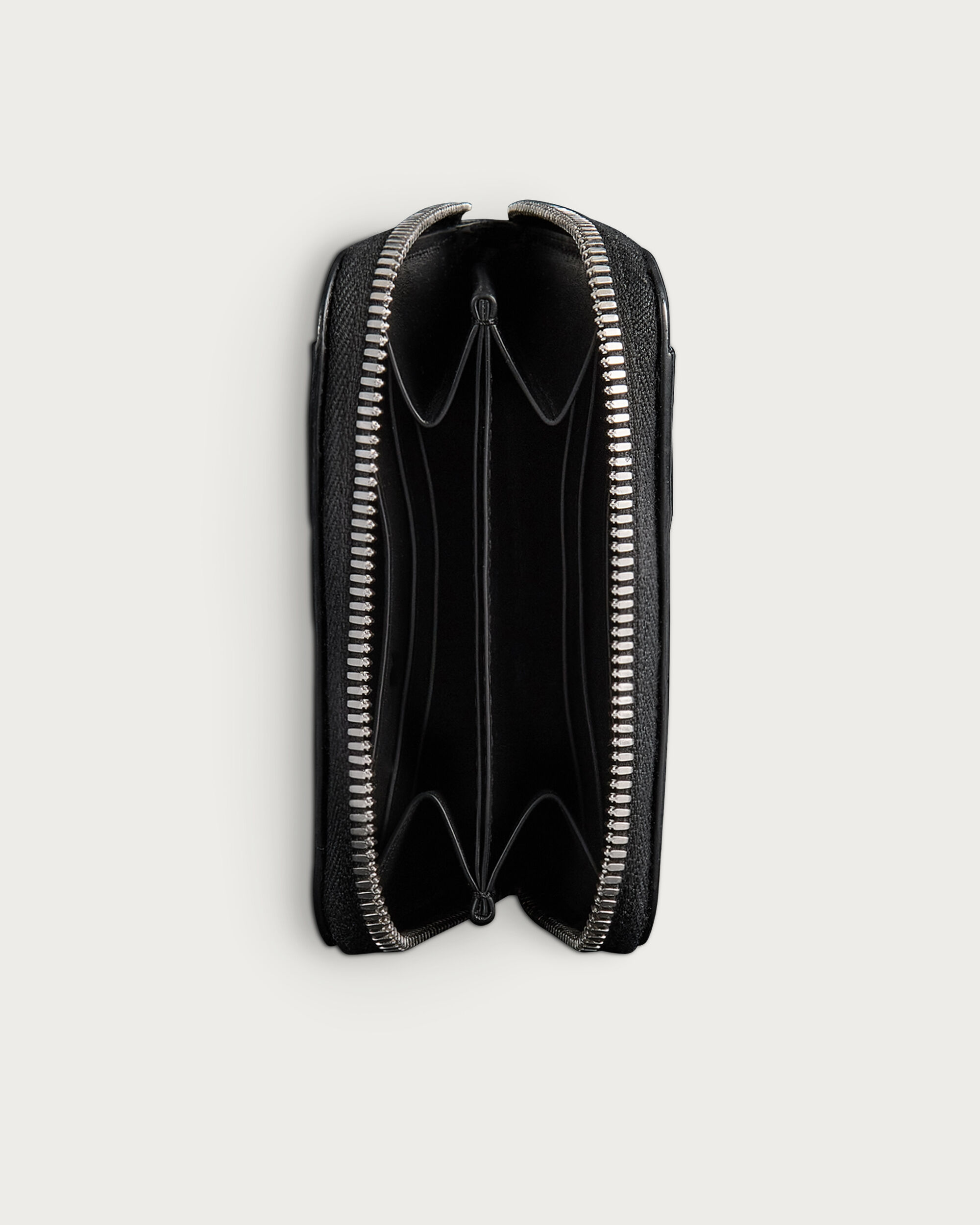 Porte-Monnaie Zipp&eacute; Wapa Gradiant, Blu Minerale, hi-res