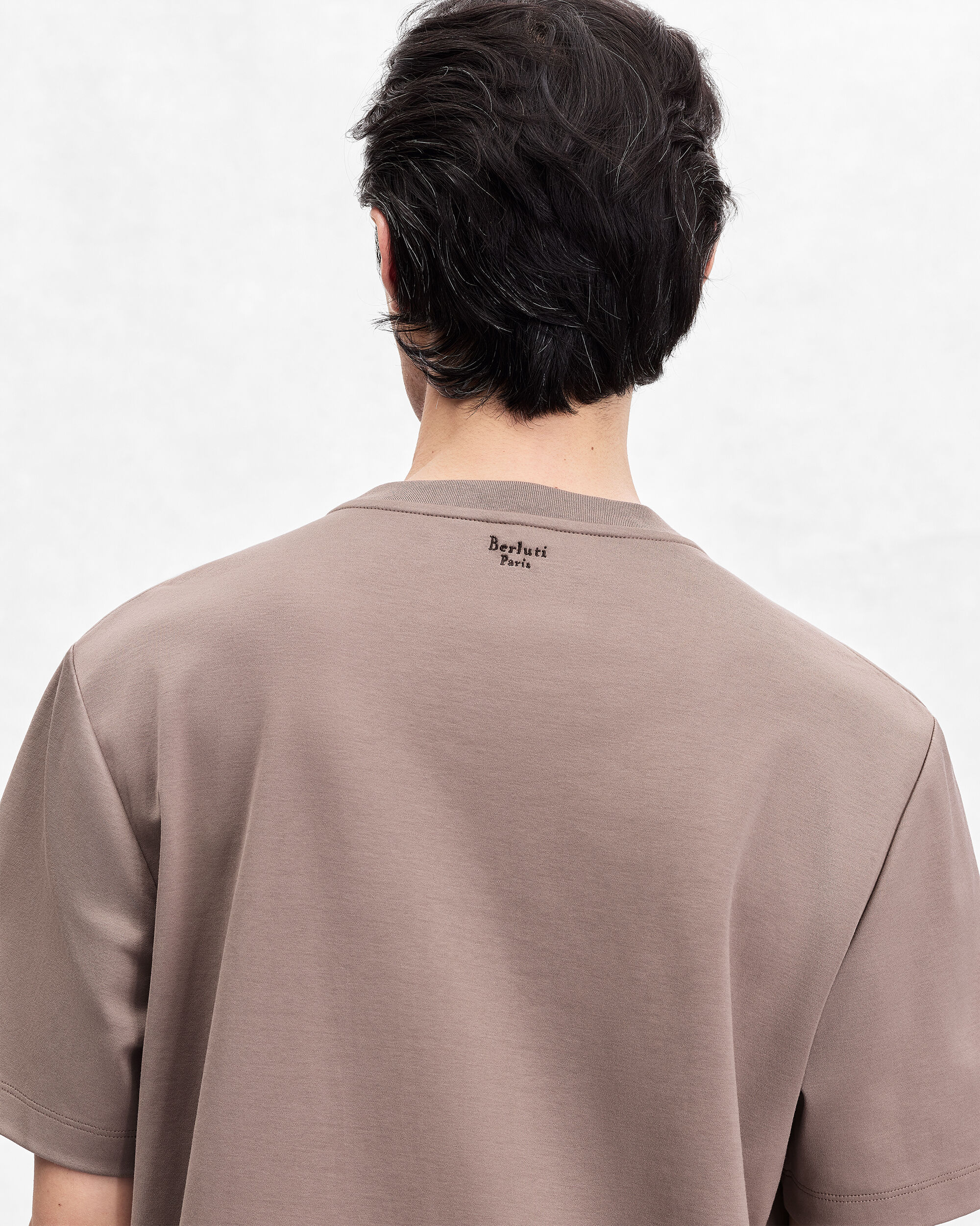 ベルルッティ アートワーク カレッジ Tシャツ, Taupe Powder, hi-res
