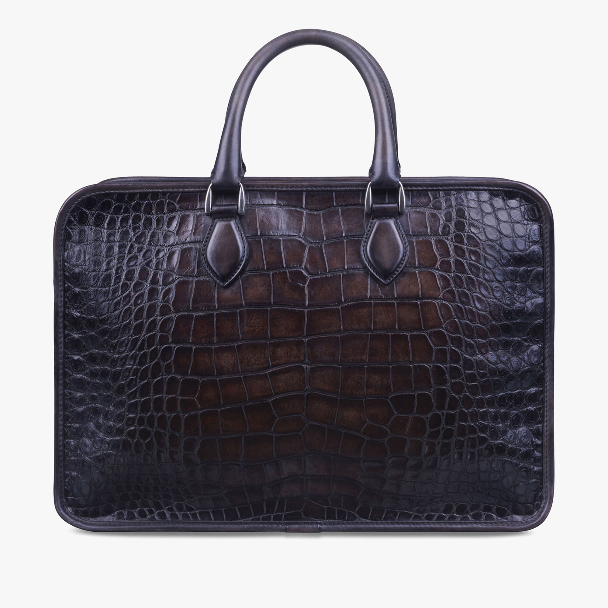 Un Jour Medium Alligator Leather