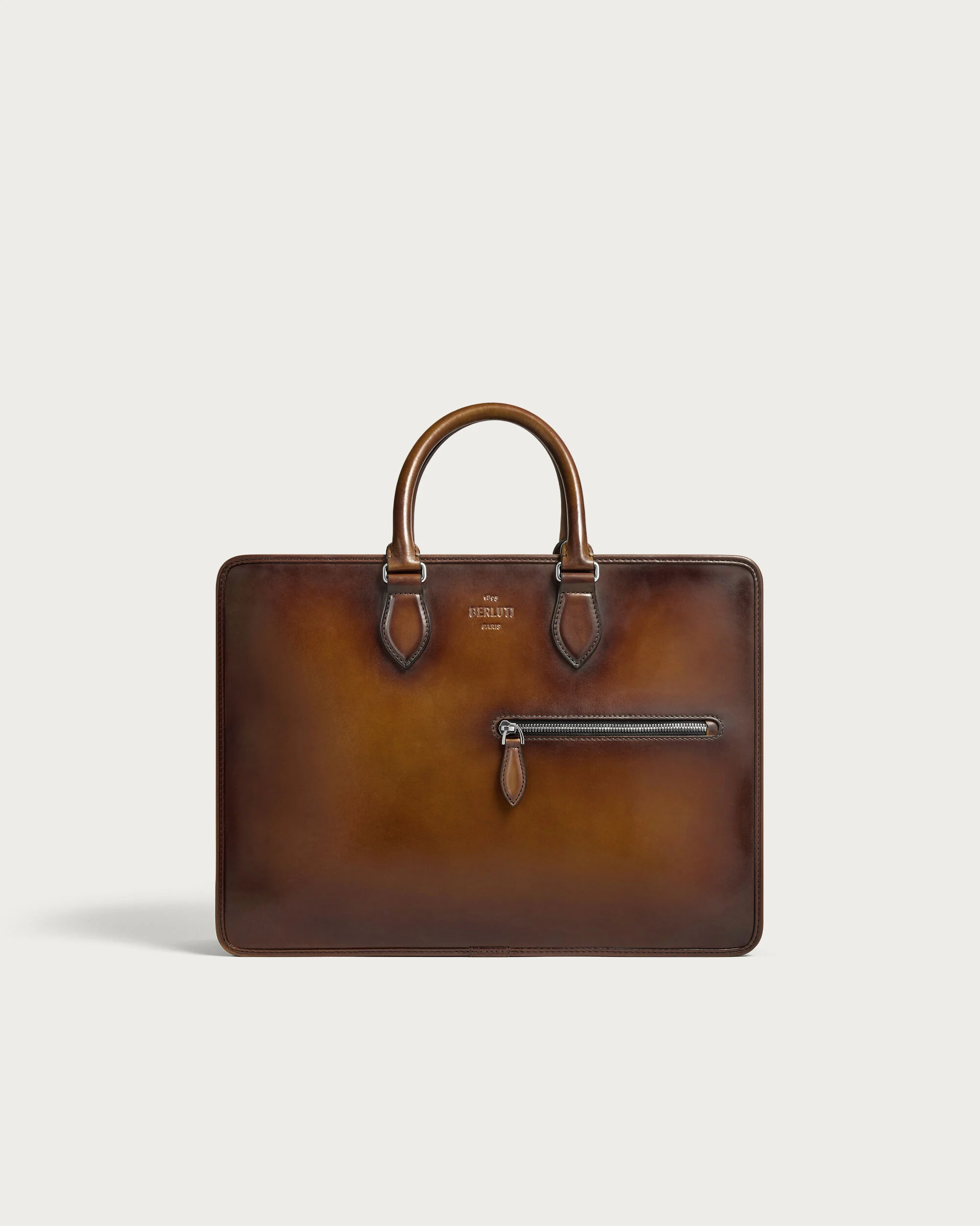 Deux Jours Briefcase, Cacao Intenso, hi-res