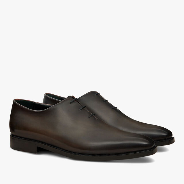 Alessandro Démesure Leather Oxford, NERO GRIGIO, hi-res 2