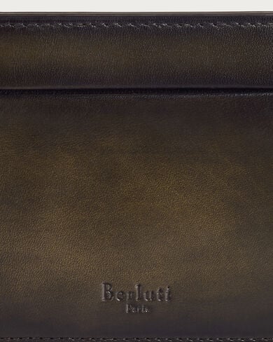 Makore Slim Gaspard Compact Wallet, Selva Oscura, hi-res