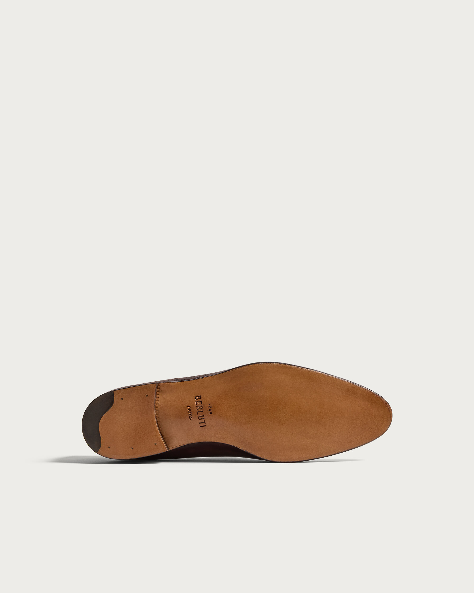 Galet Cursive Slipper, Tobacco Bis, hi-res