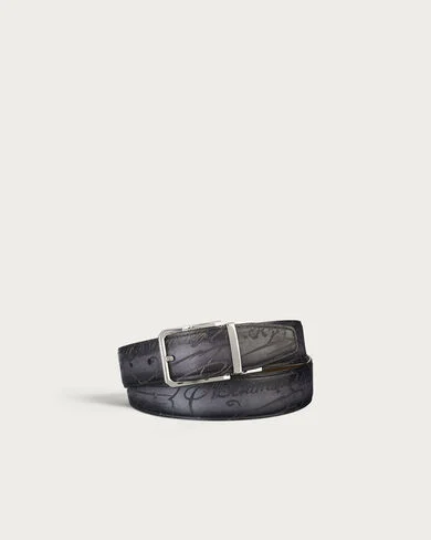 Versatile Reversible Belt, Tobacco Bis & Nero, hi-res
