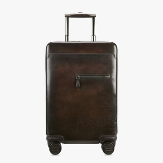 Formula 1004 Leather Rolling Suitcase, TDM SCURO, hi-res
