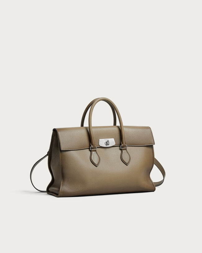 E'Mio Briefcase, Light Kaki, hi-res