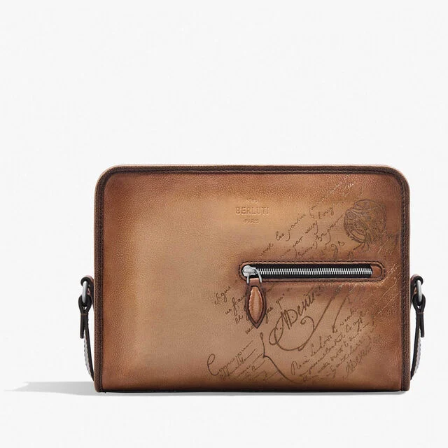 Journalier Scritto Leather Messenger, PAPELAO, hi-res 1