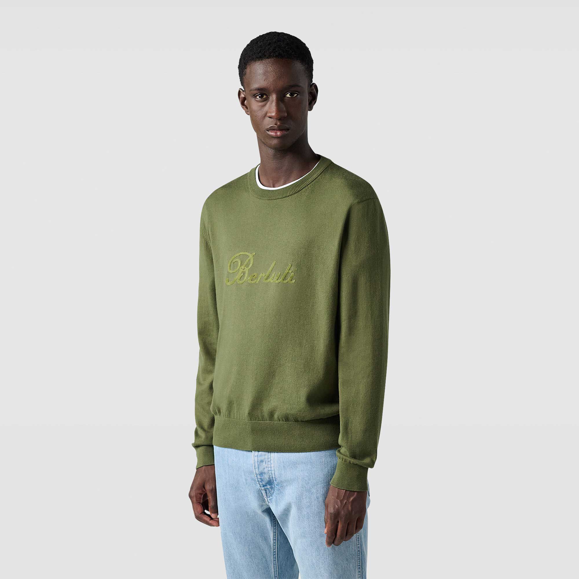 Thabor Cashmere Crewneck Berluti GR