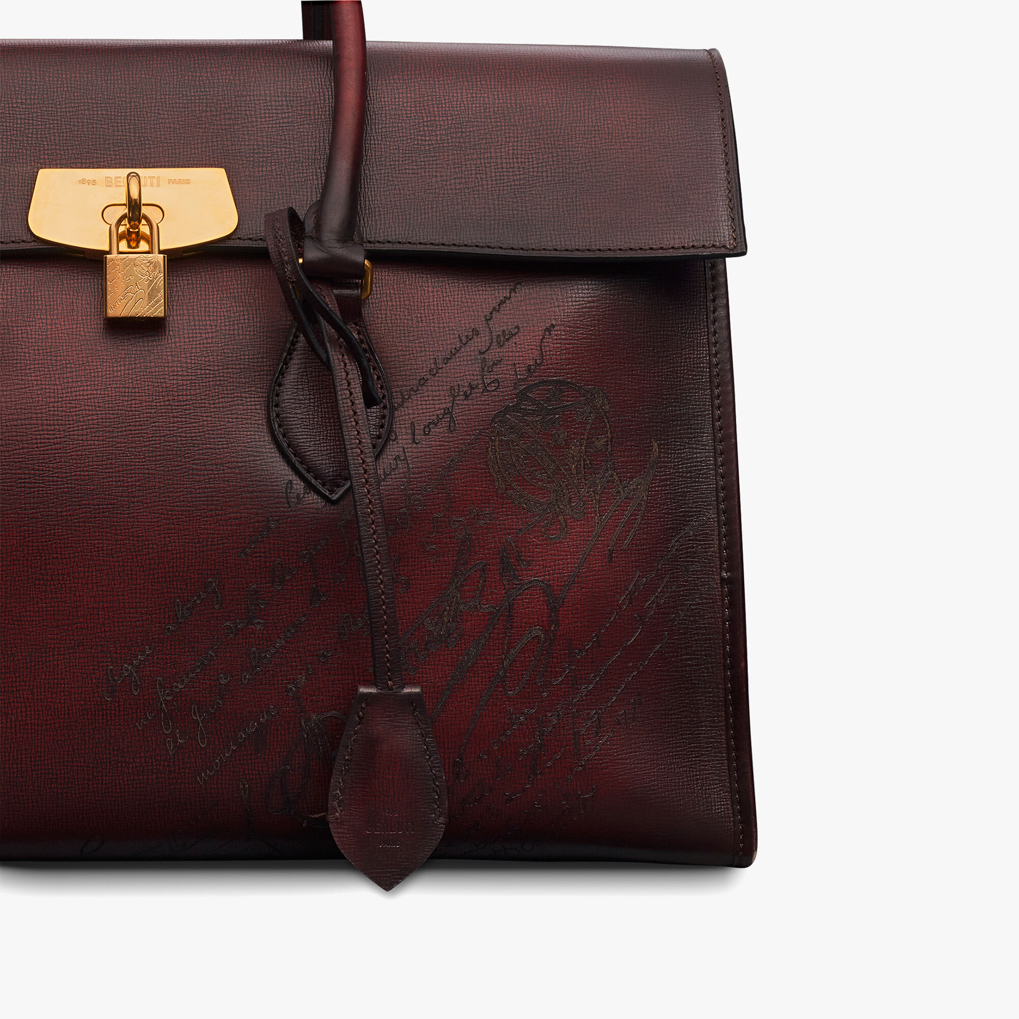 エミーオ スクリットレザー ブリーフケース | ベルルッティ JP