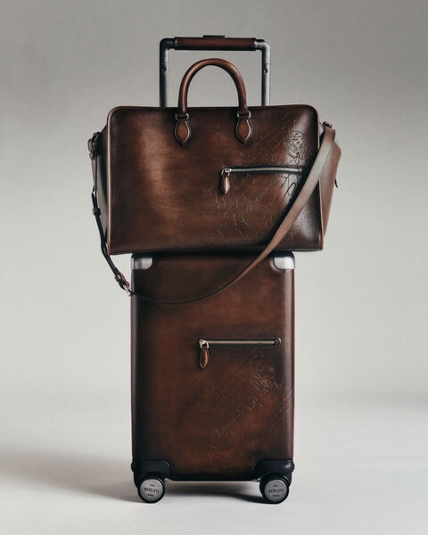Formula 1005 Rolling Suitcase, Soft Brown, hi-res