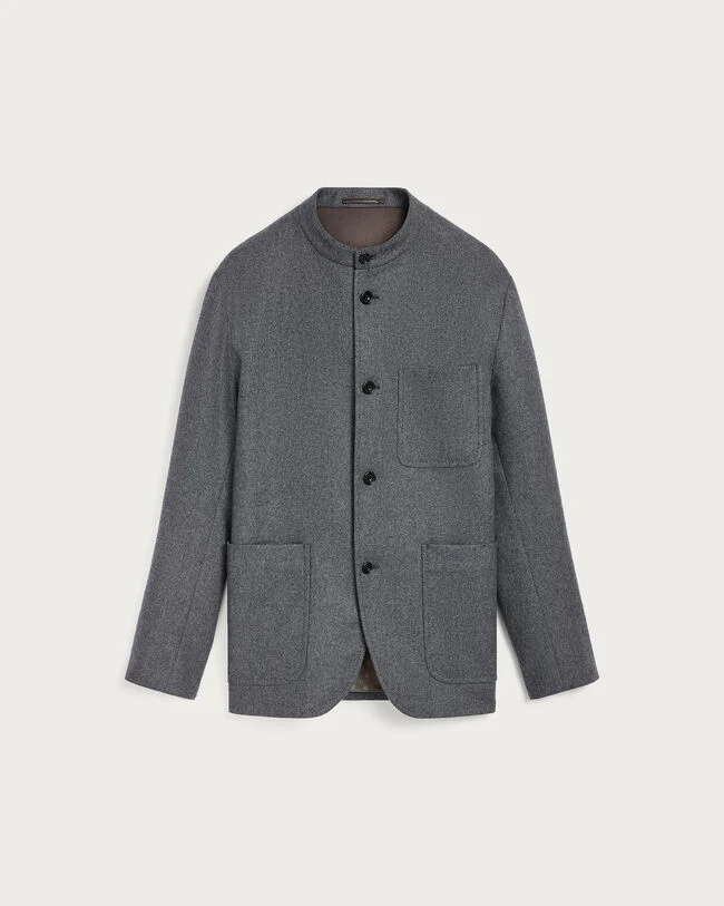 Veste Foresti&egrave;re Cachemire Strech L&eacute;g&egrave;re, Anthracite, hi-res