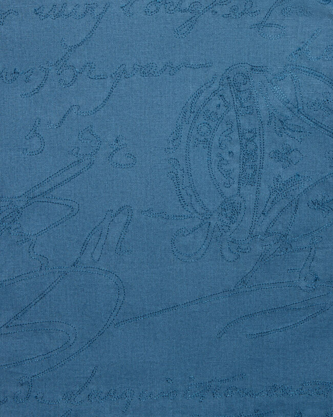 Scritto Embroidery Vareuse, Dim Blue, hi-res