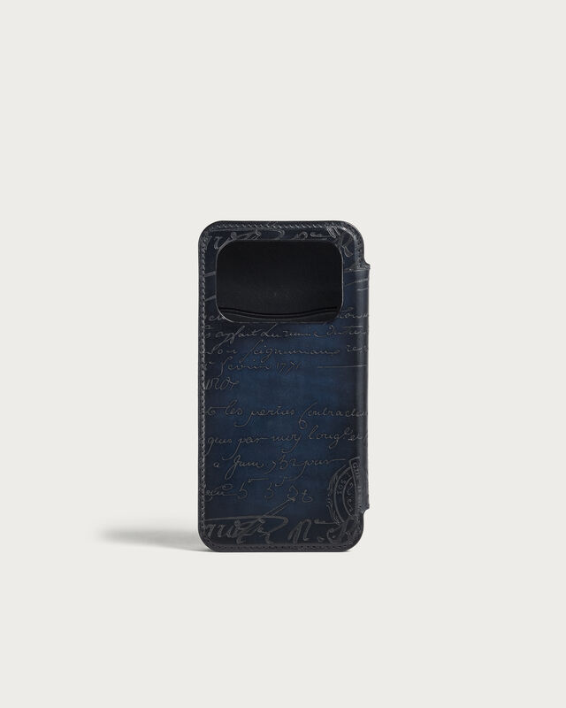 Etui iPhone 17 Pro Max Folio, Nero Blu, hi-res