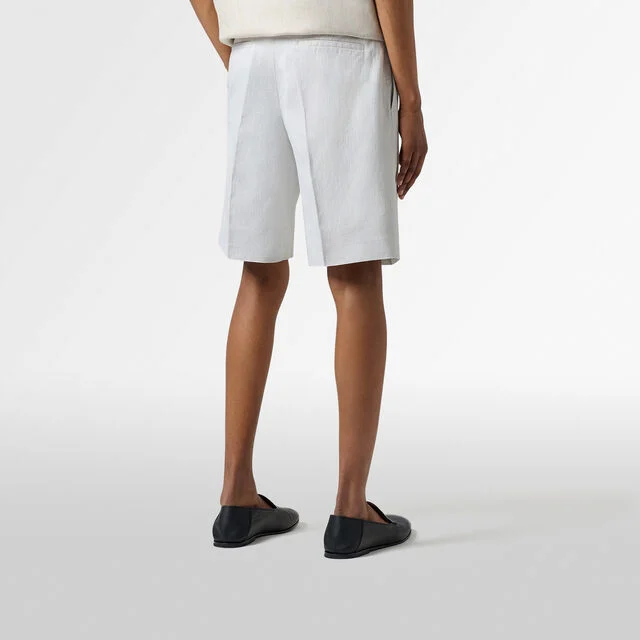 Formal Pleated Shorts