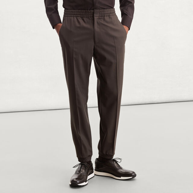 Fast Track Wool Jogpants, EARTH BROWN, hi-res 2