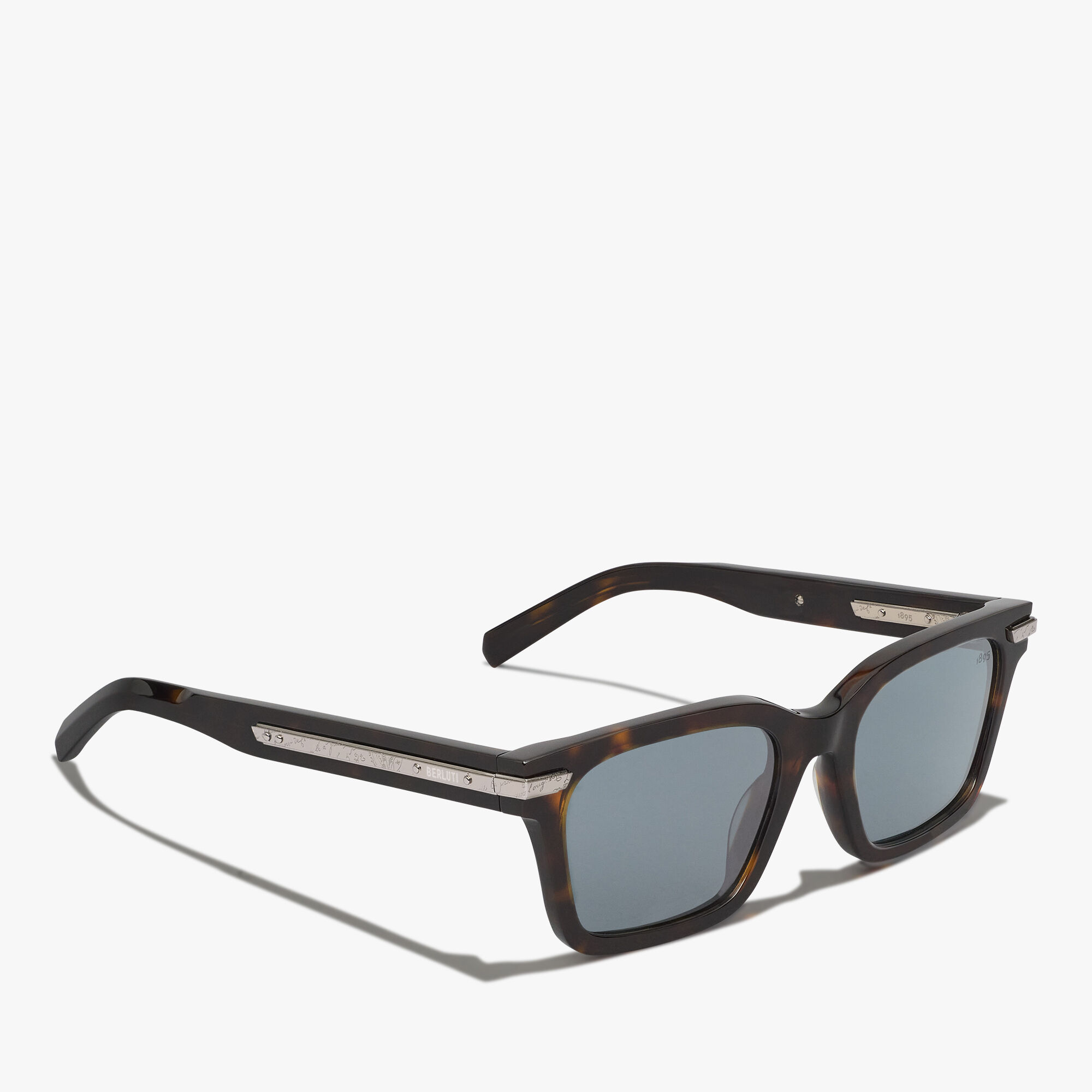 Berta アセテートサングラス∴ ブラック アセテート サングラス SS25 34505874 | Zegna JP