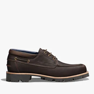 Grand Chemin Leather Derby, DARK BROWN, hi-res