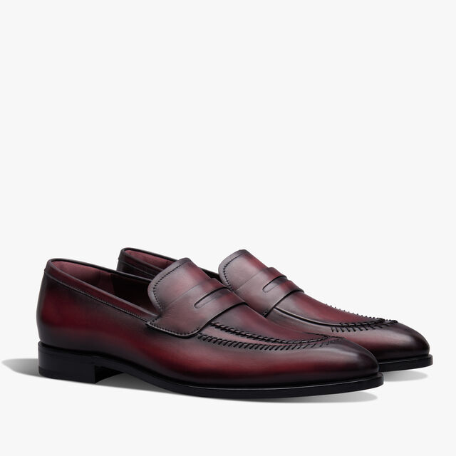 Rapiécé-Reprisé Leather Loafer, SAINT EMILION, hi-res 2
