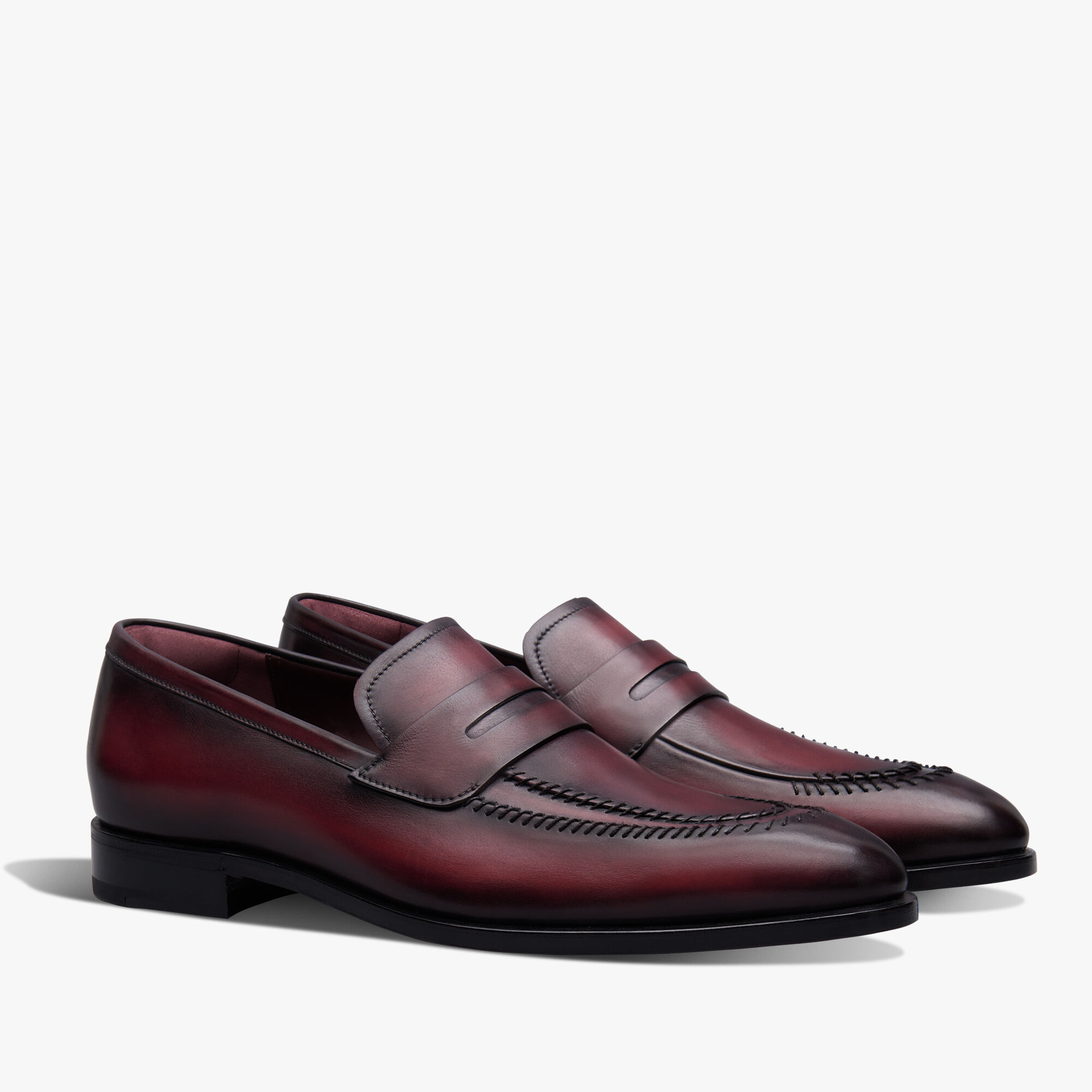 Rapiécé-Reprisé Leather Loafer | Berluti US